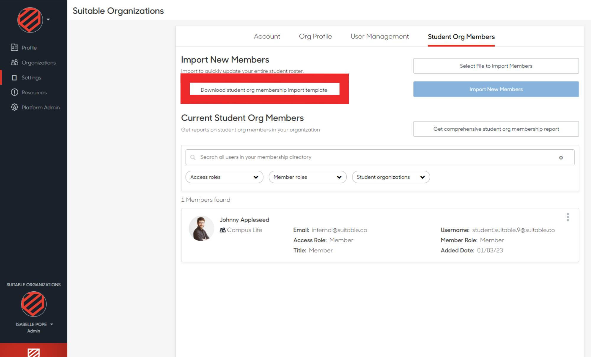 Adding Users Image